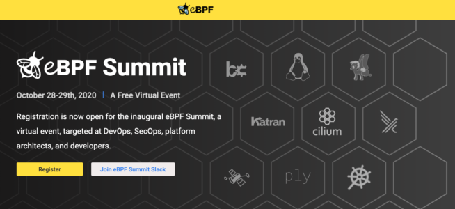首届eBPF.io Summit 2020见闻